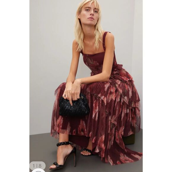 Hutch Nalina Tiered Strapless Women’s Dress 12 DAMAGED - Picture 9 of 12